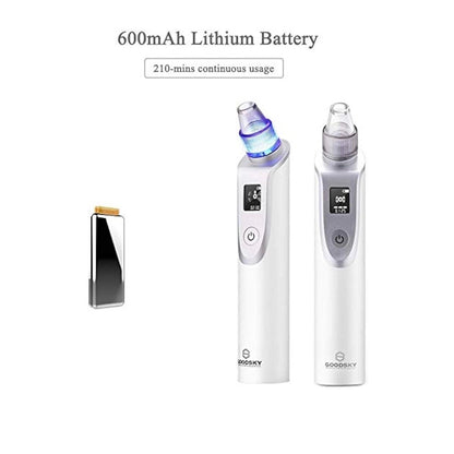 GOODSKY Blackhead Remover Vacuum, Electric Comedo Suction Removal Tool