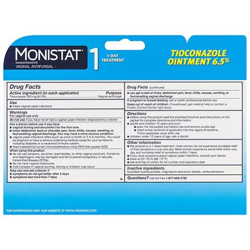 Monistat Vaginal Antifungal