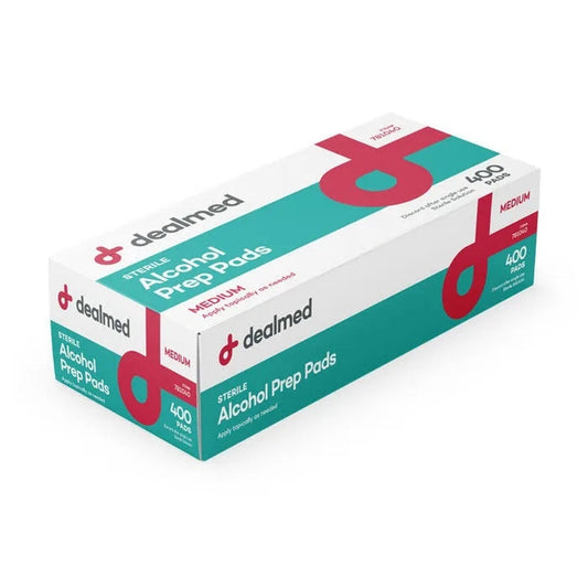 Alcohol Prep Pad Medium, 400/Box