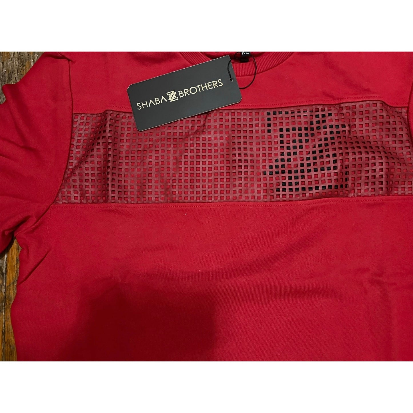 Shabazz Bothers Red Men’s Hoodie Size X-Large