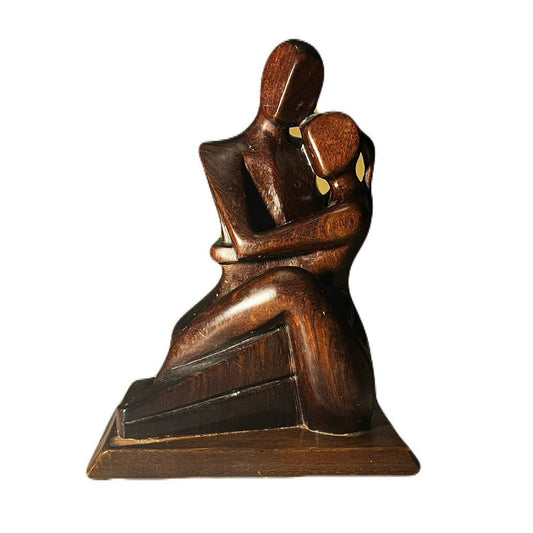 BN Beautiful Woman/Man/ Marble Figurine Sculpture Decor
