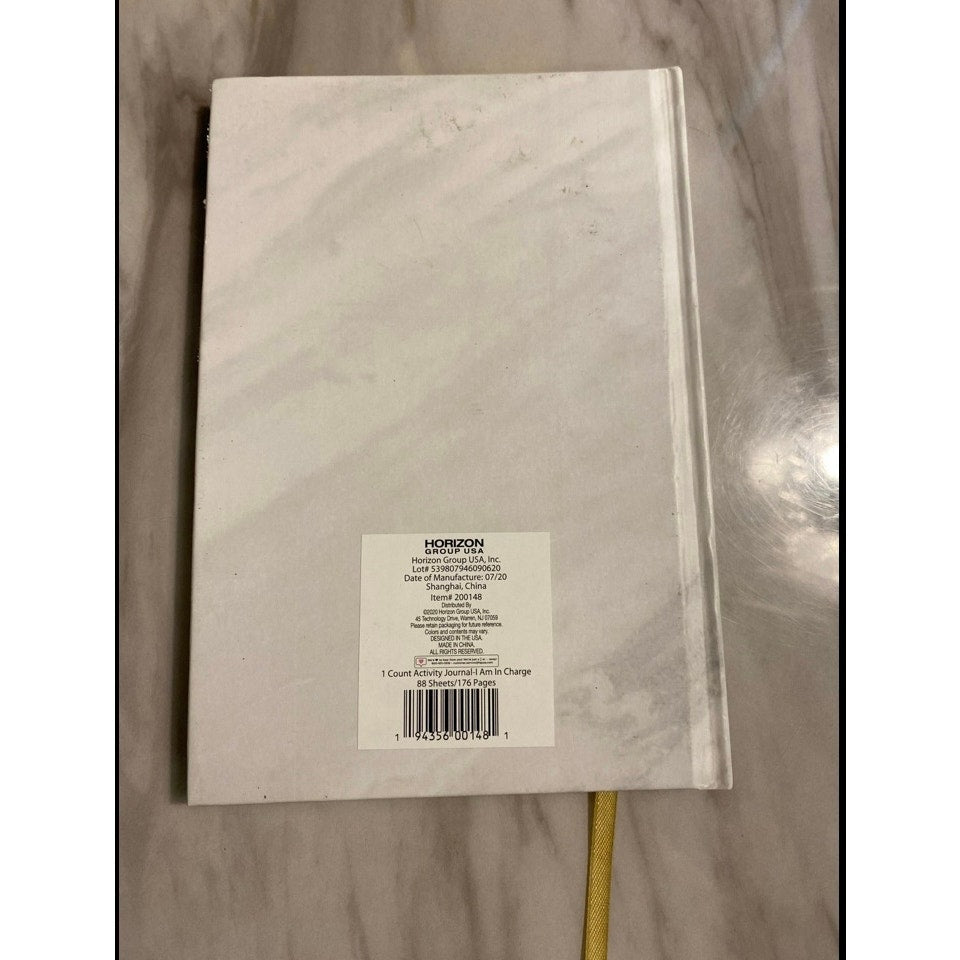 I am in charge on how I feel  hardcover book