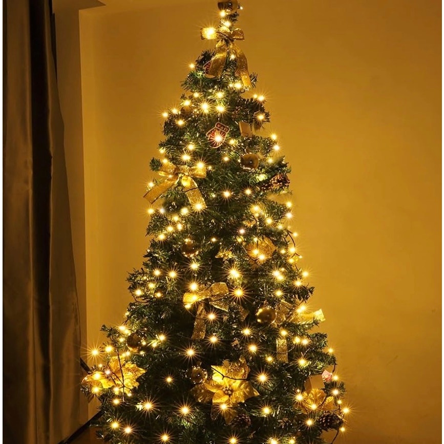200 Christmas Lights, Low Voltage Fairy String Lights
