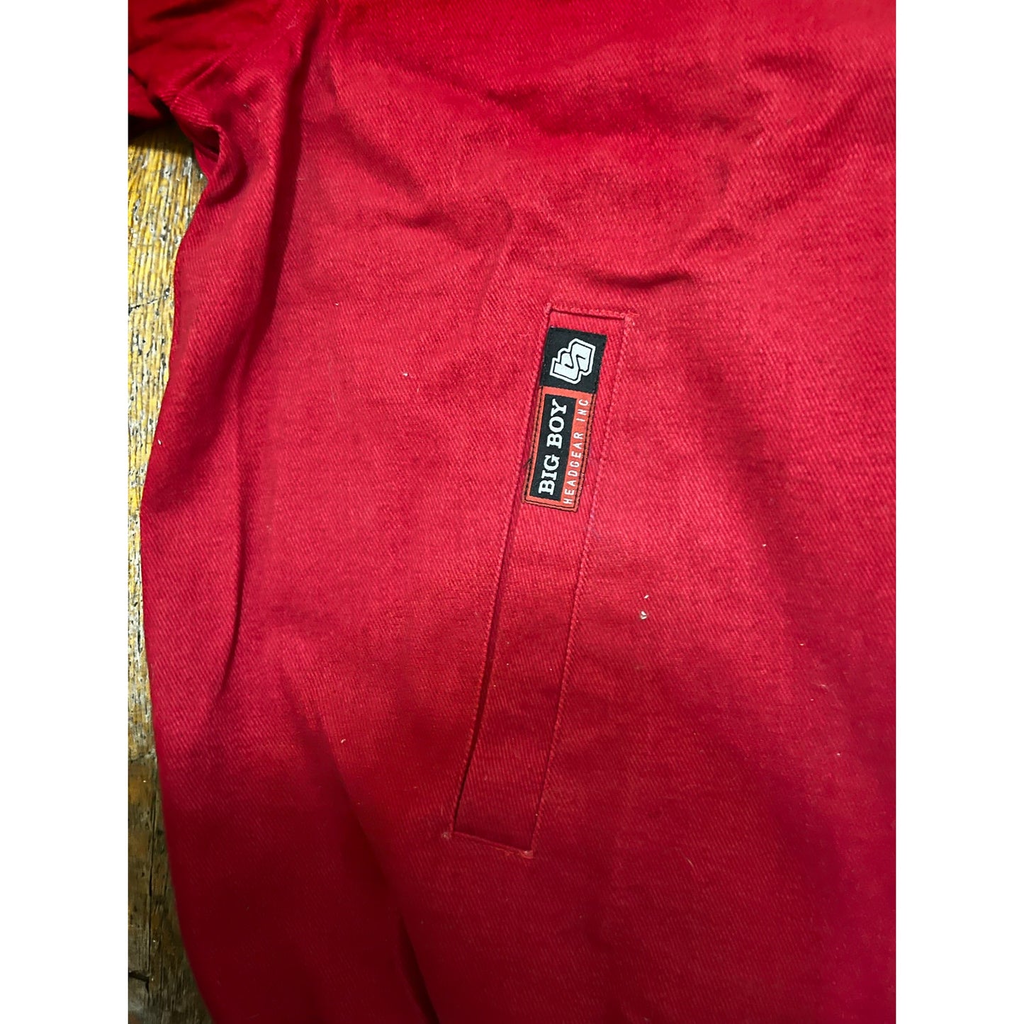 Big Boy HeadGear Red & White Hornets Jacket