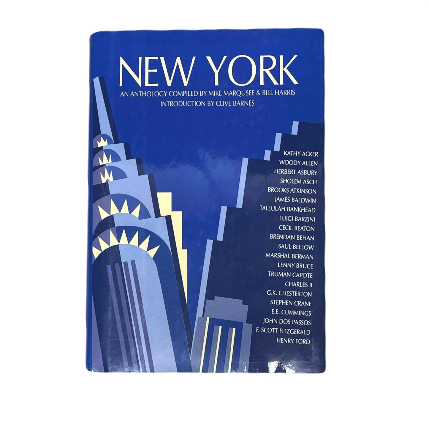 New York - An Anthology Compiled by Mike Marqusee and Bill Harris book