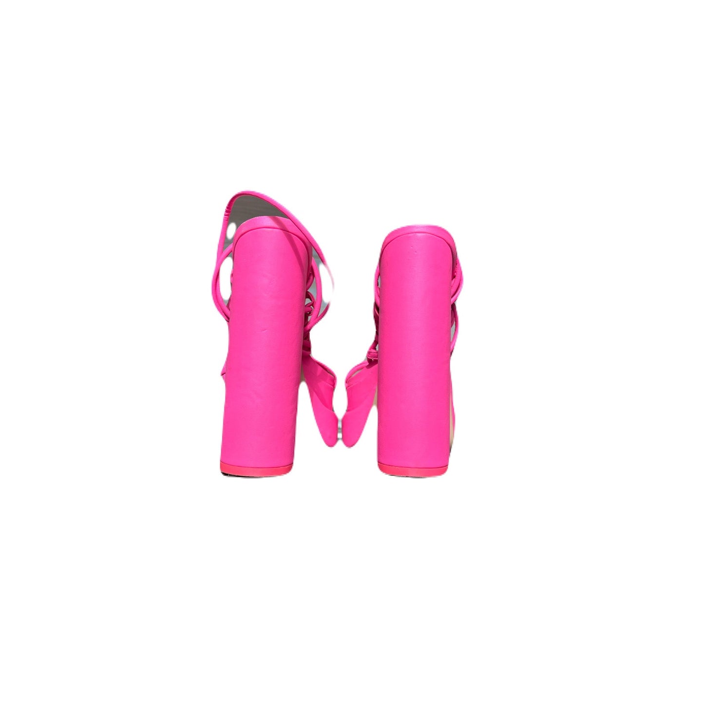 Size 5 Public Desire Women’s Pink Heels 6” Heels