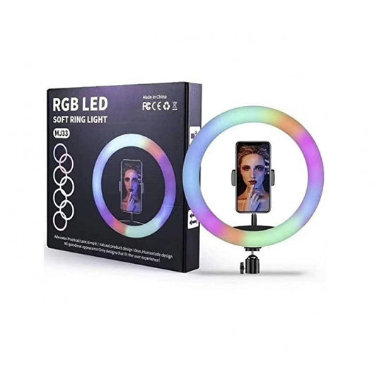 RGB LED Soft Ring Light MJ30