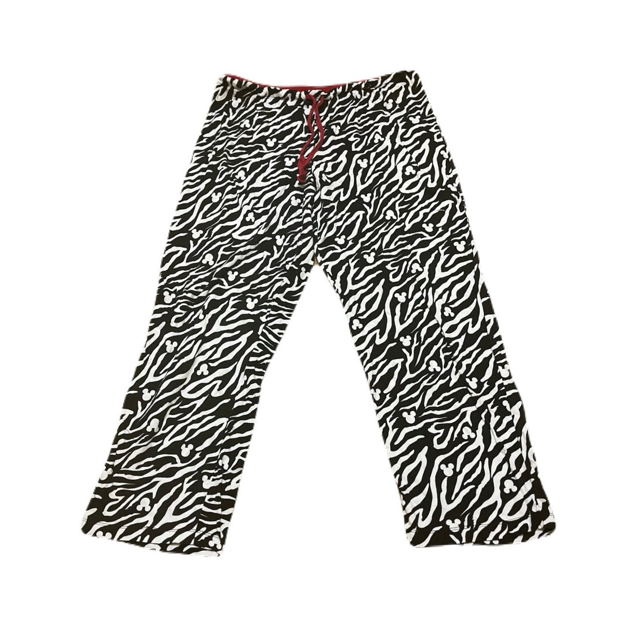 Disney zebra Mickey Mouse sleepwear Kids Size 12/14