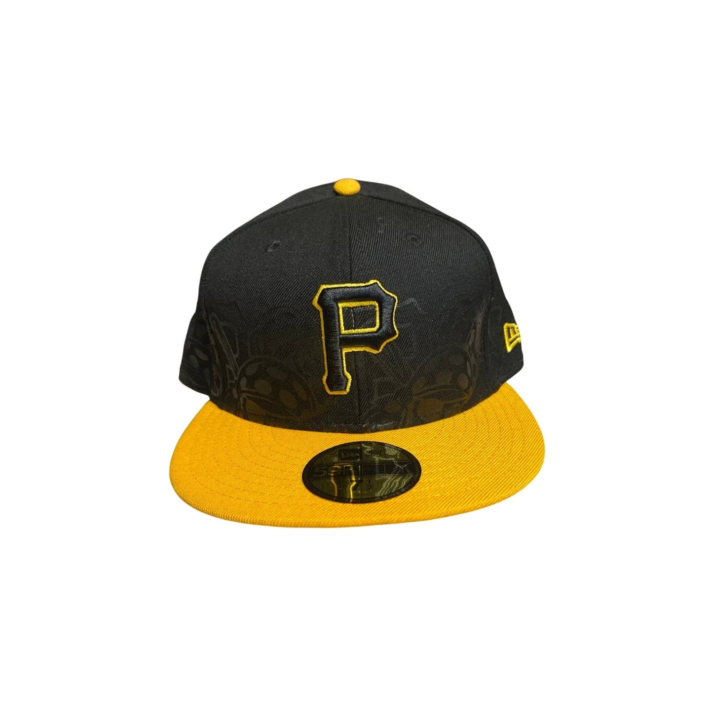 Pirates New Era Hat Size 7 1/2 Black & Yellow