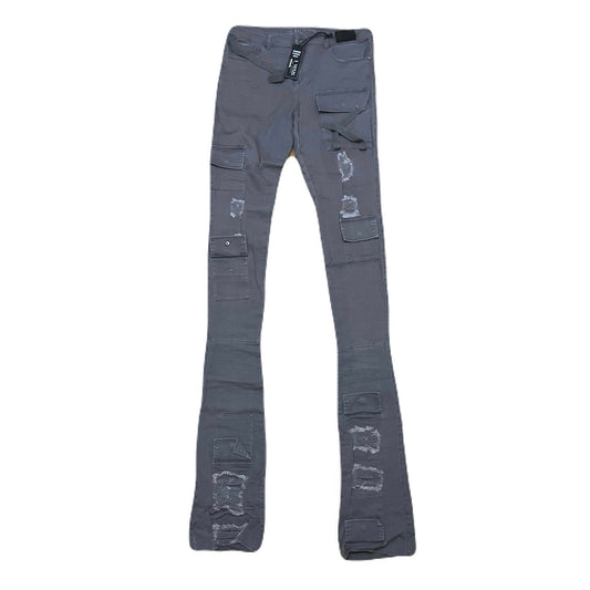 Si Tu Veux Gunner Jean’s Grey Size 38 Superstack With Tags