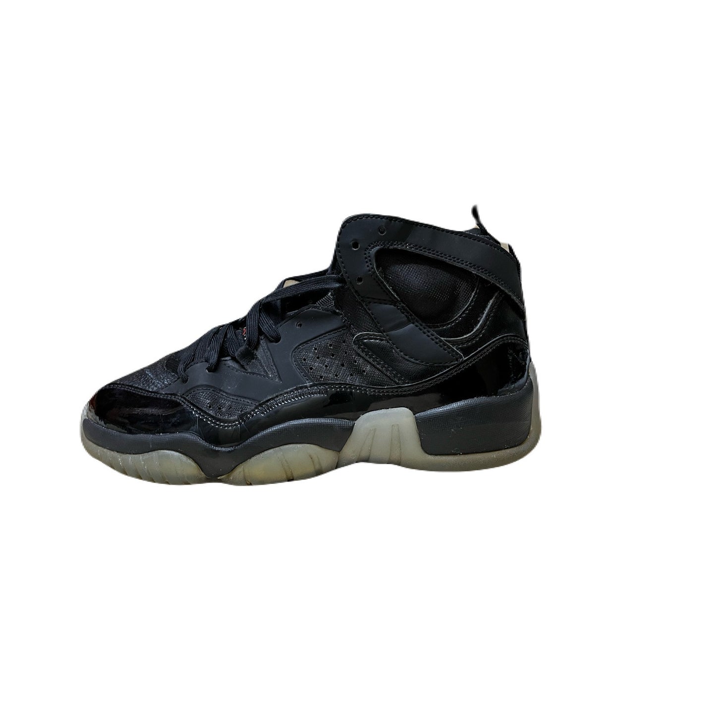 Air Jordan Jumpman-Two Trey-Mid Size 7Y US Black Shoes