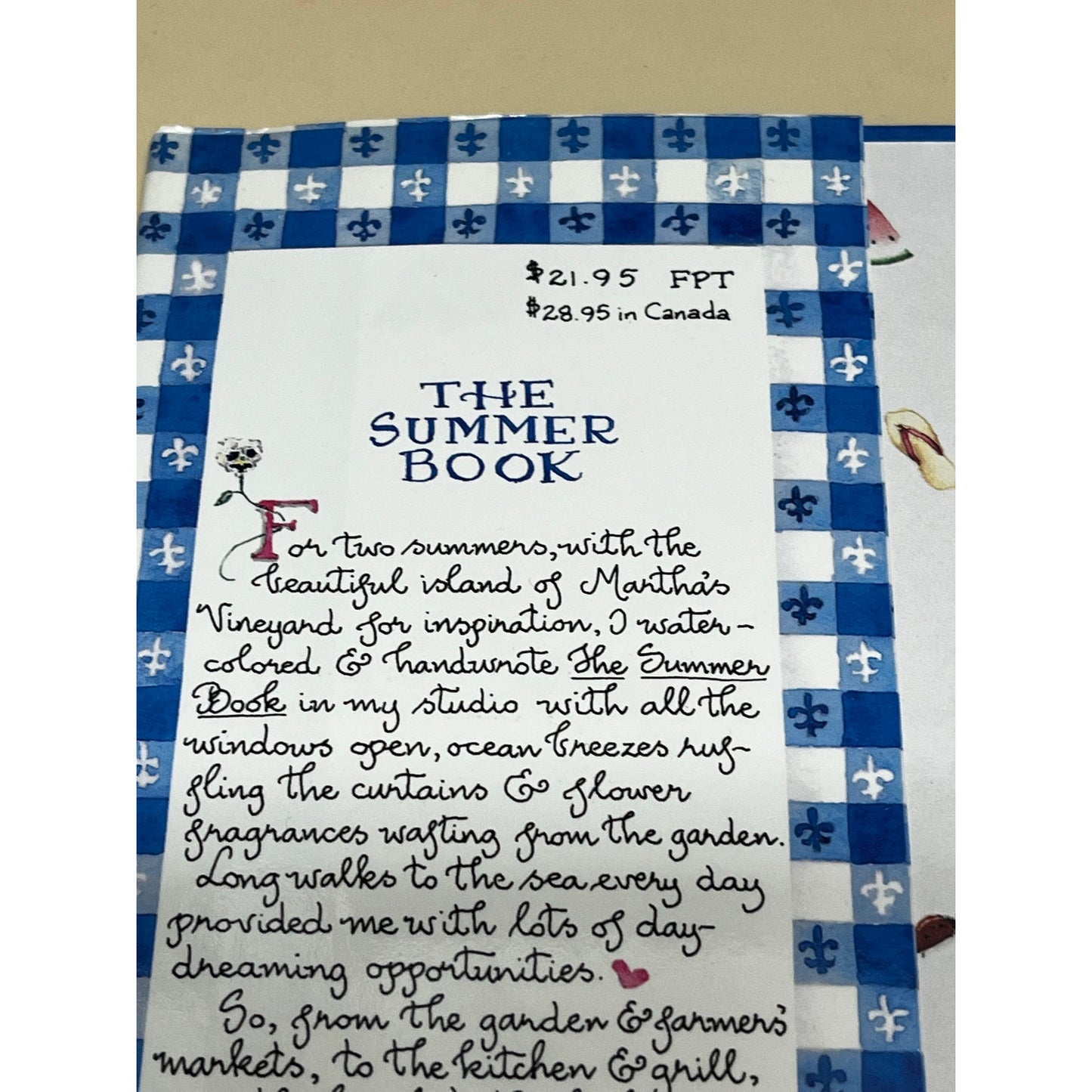 The Summer Book Susan Branch From The Heart Of The Home Hardcover Book