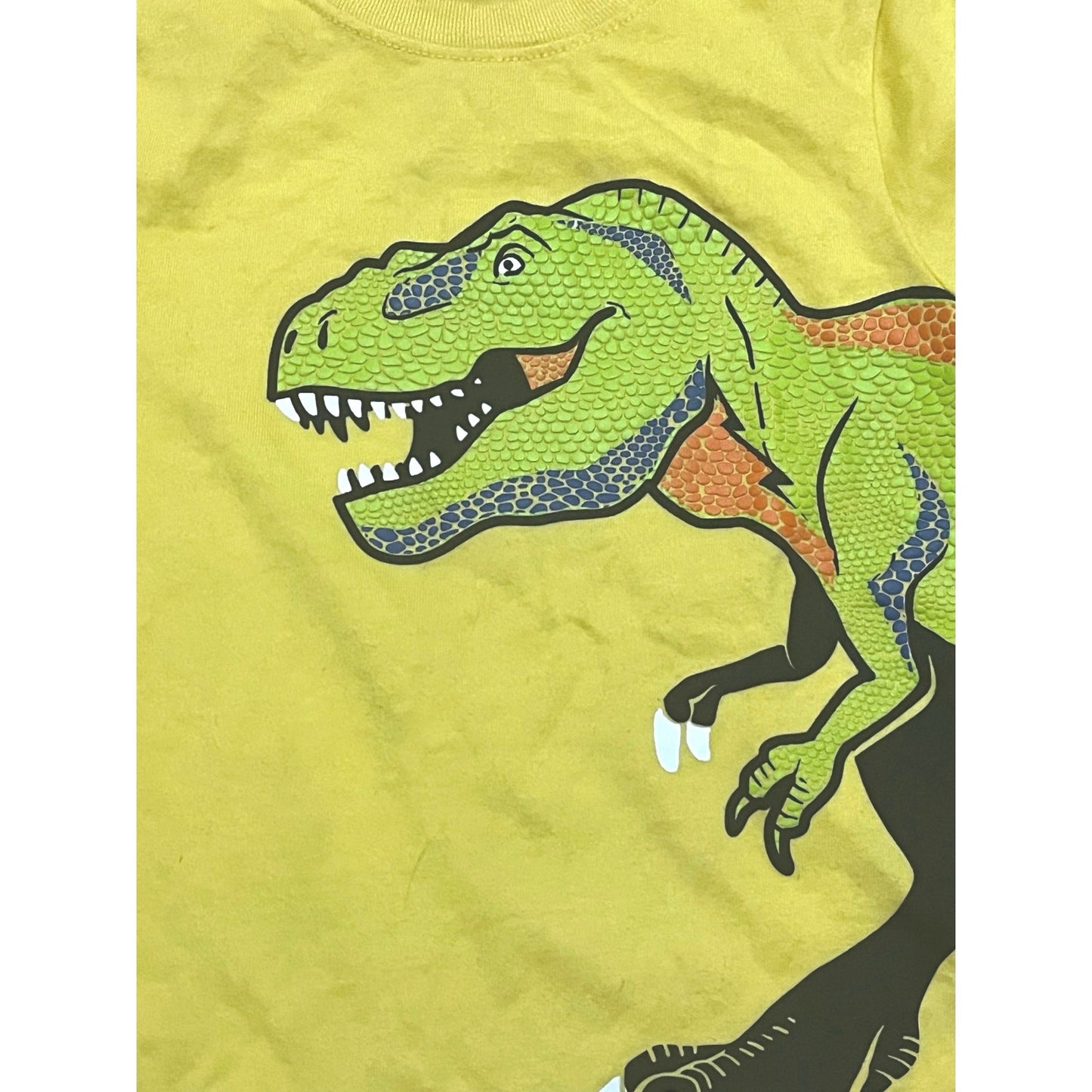 Garanimals Kids Yellow Dinosaur T-Shirt Size 4T