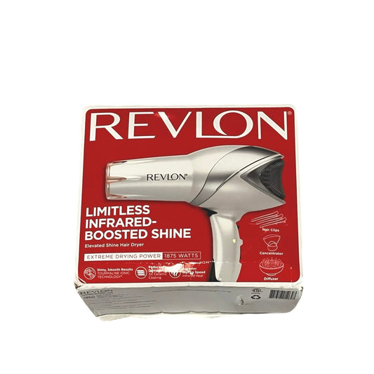 Revlon 1875W Infrared Heat + Ceramic Hair Dryer, White