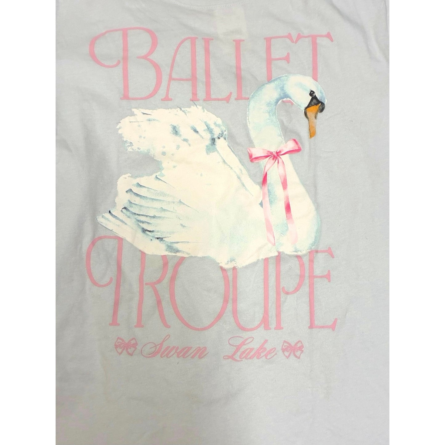 Lol Vintage Ballet Troupe Women’s T-shirt Size XL Light Blue