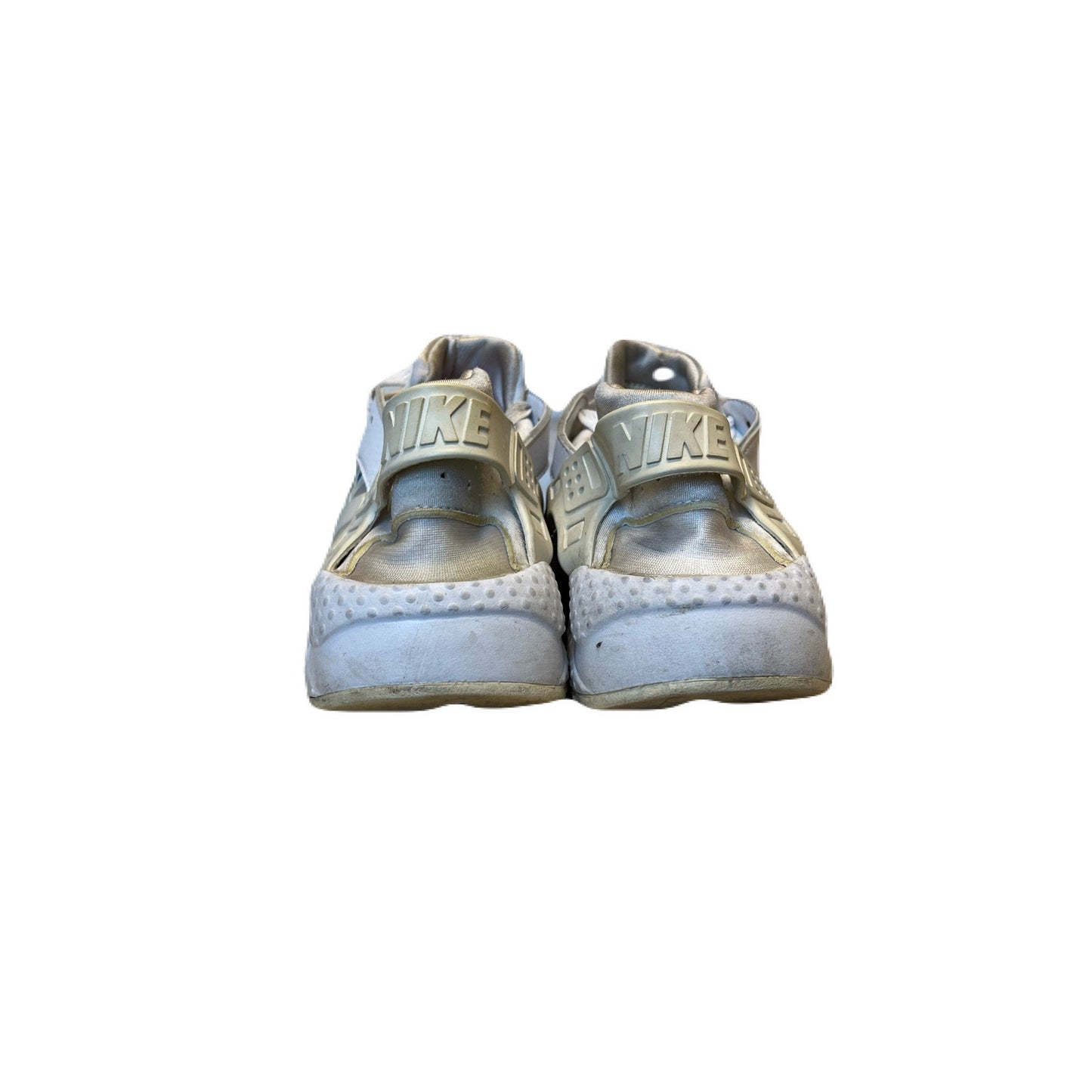 Nike Huarache Run 654275-110 Youth US 7 Running Shoes White Athletic Sneakers