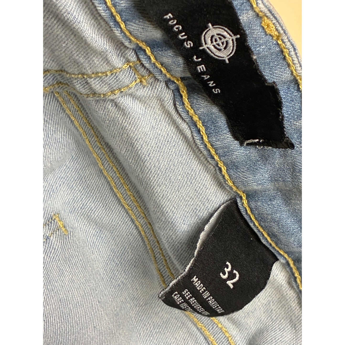 Focus Men’s Jeans Light Blue Size 32