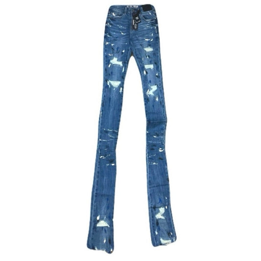 Si Tu Veux Marc Jean Indigo Wash Size 30