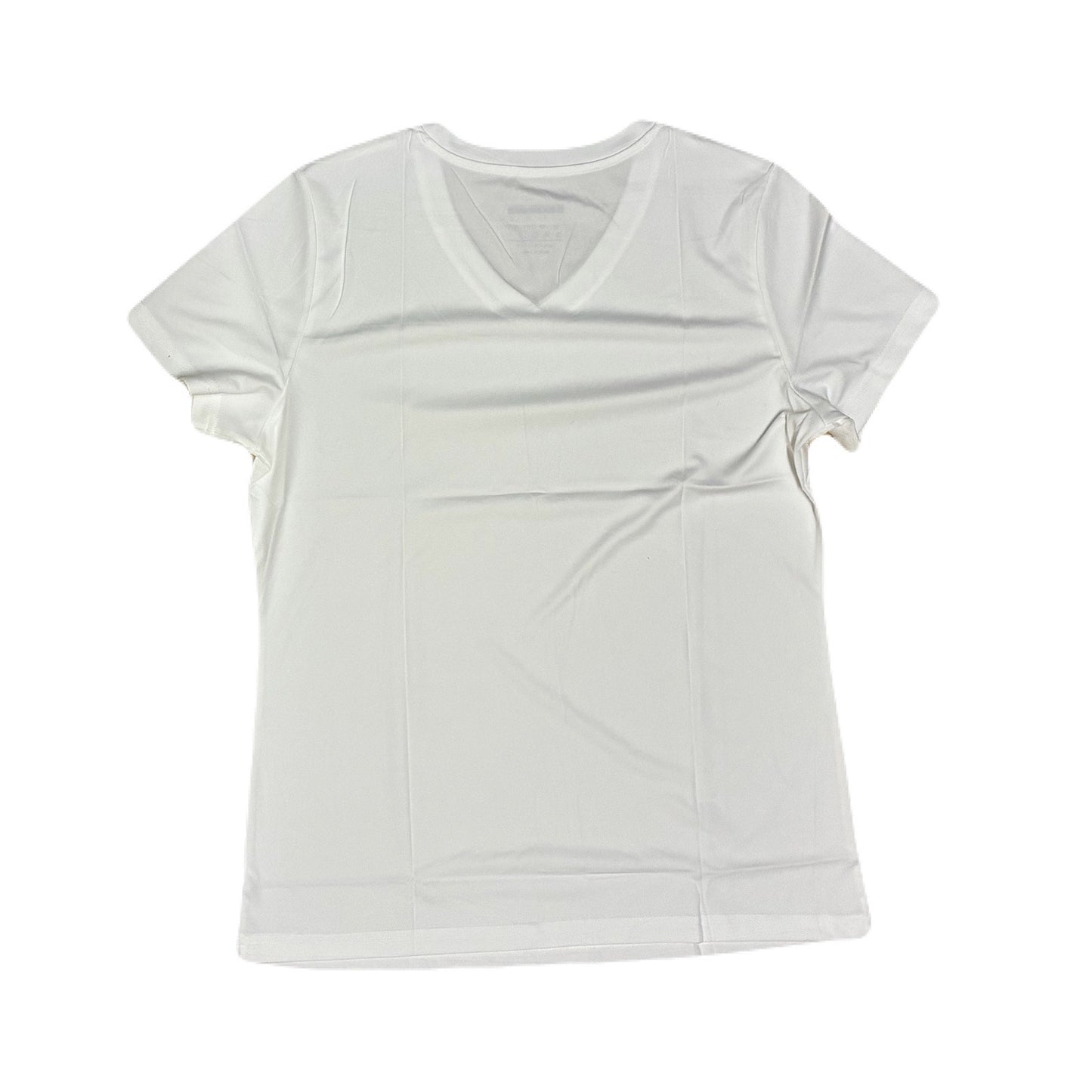T-Shirt For Women’s Short Sleeve V Neck Dry Workout Top Sz M