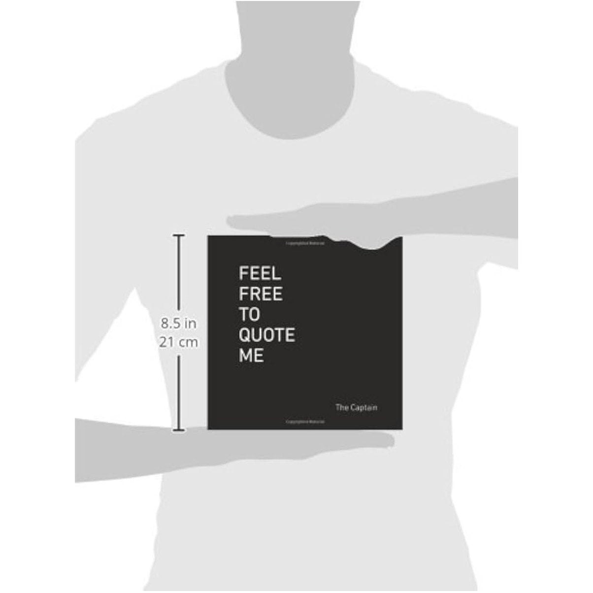 Feel Free To Quote me again paper book