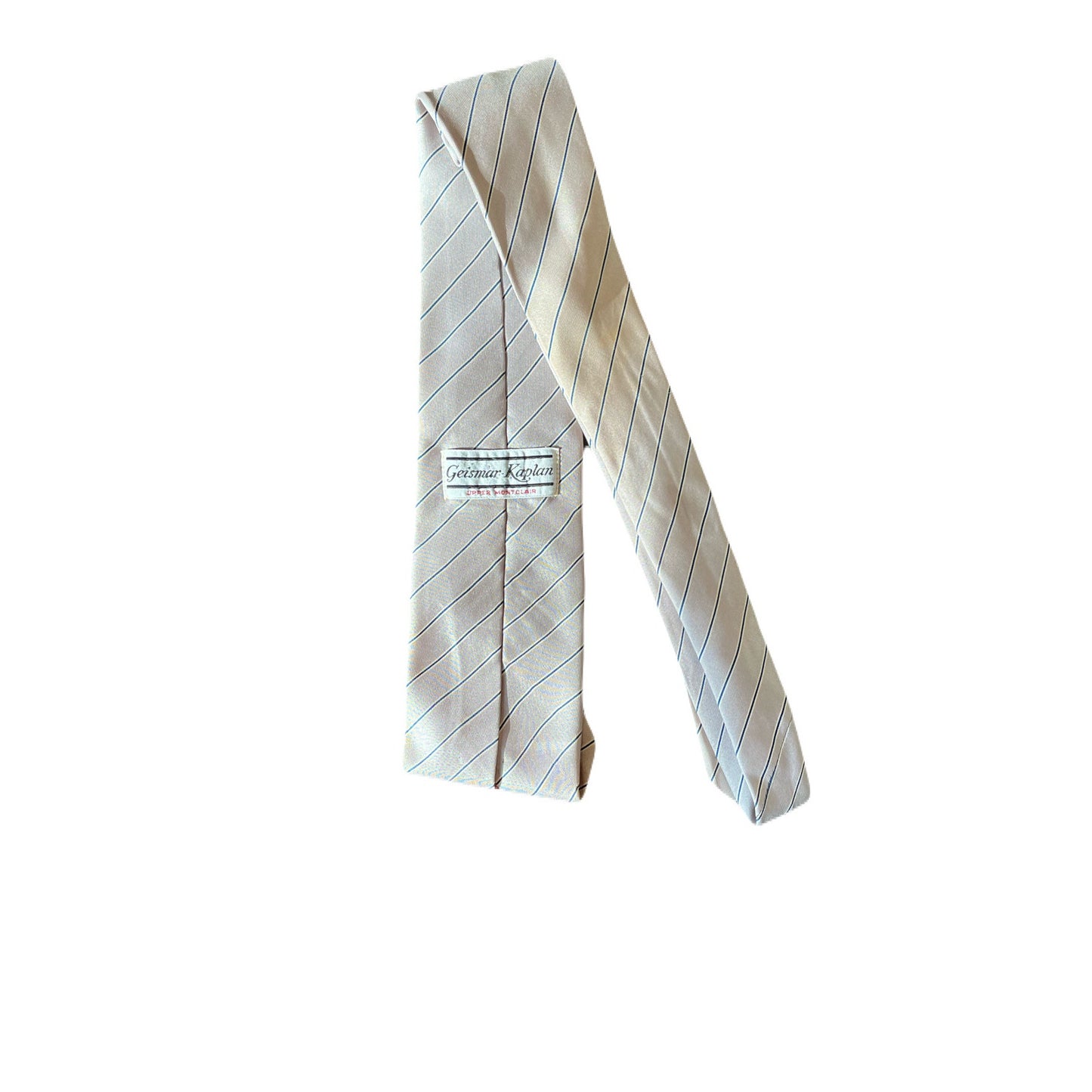 Geismar Kaplan Men’s Tie Sliver With Blue Strips