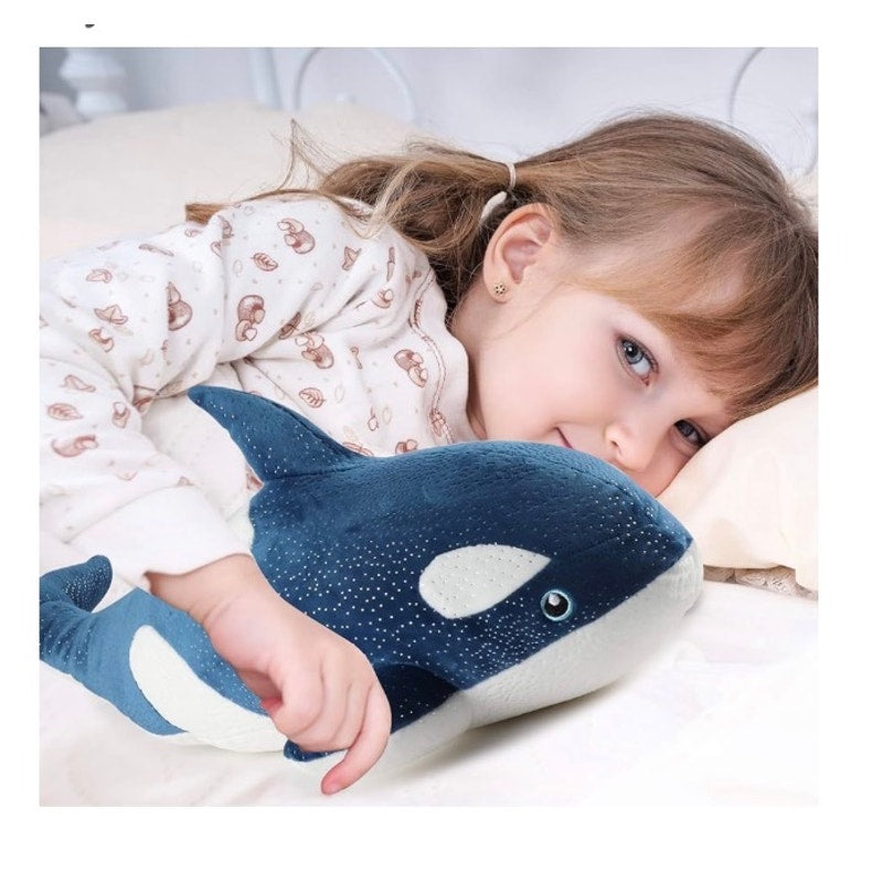 Koltose by Mash Orca Killer Whale Stuffed Animal,18 inch Large Blue Killer Whale