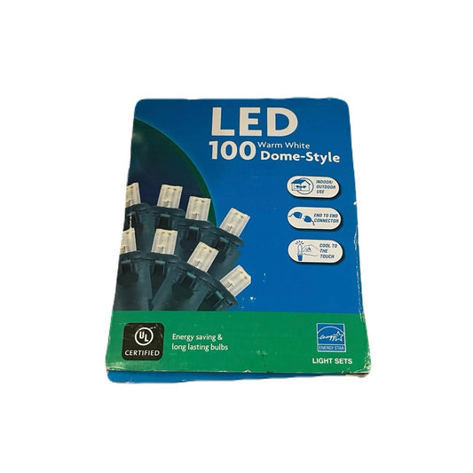 LED 100 Warm White Dome-Style