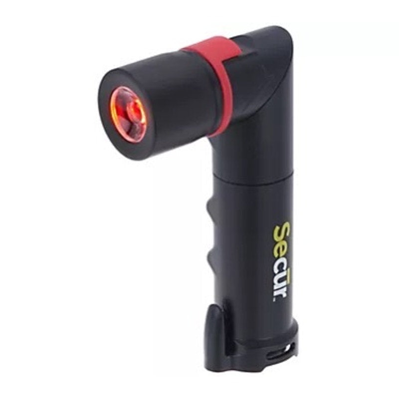 Secur 8-In-1 Car Charger  Flashlight  SP-4007R Red