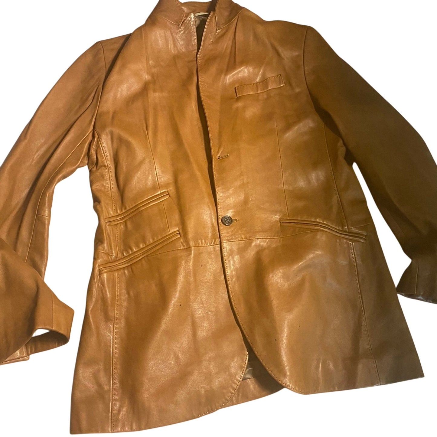 Banana republic, leather jacket medium