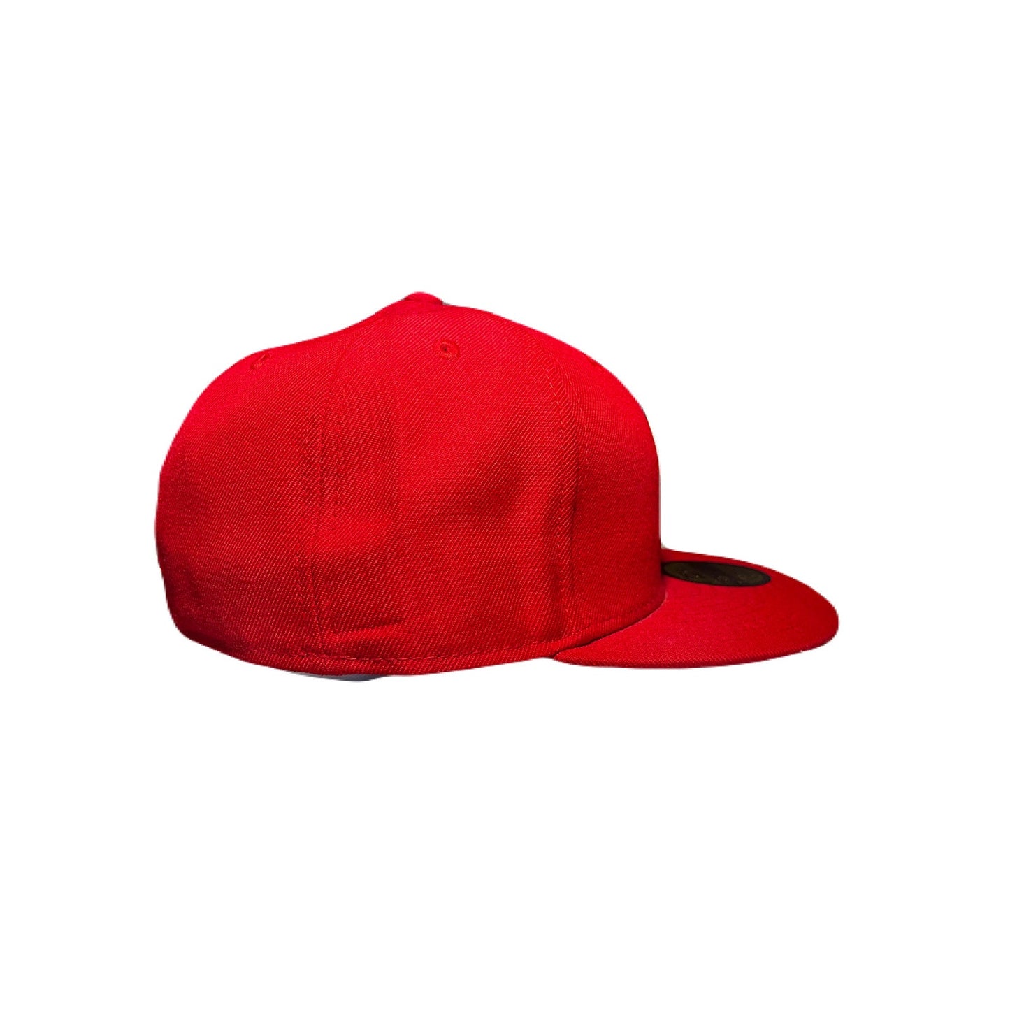 New Era Hat Red With A N On The Front Size 7 1/4