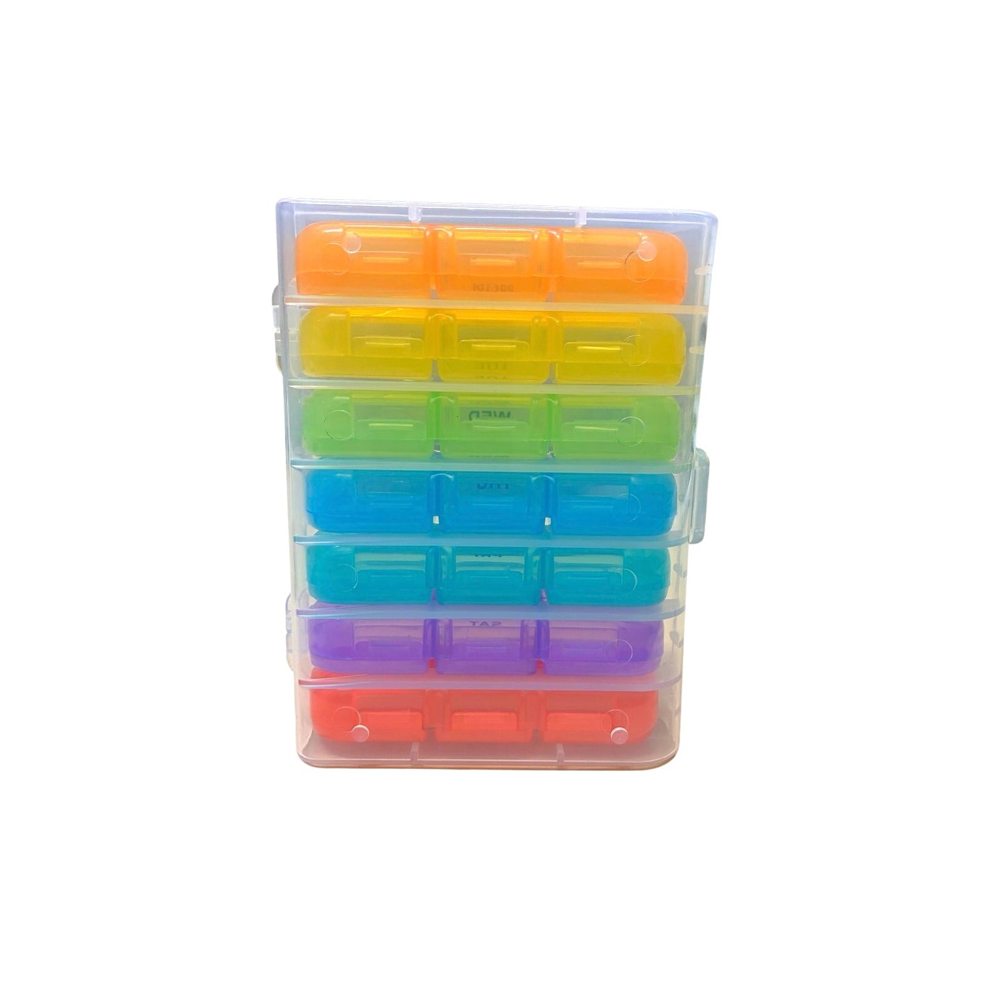 Pillbox seven day organizer