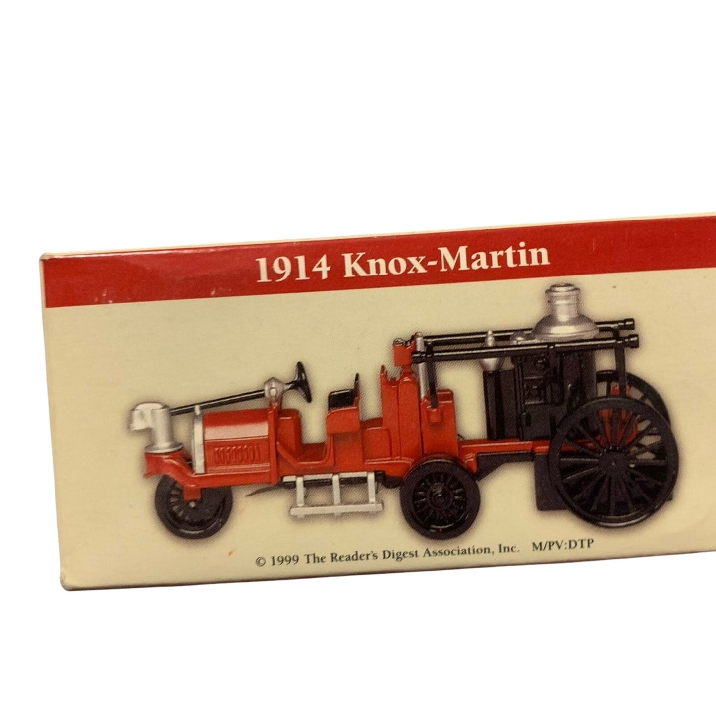 1914 Knox Martin Readers Digest Scale Model Collectable Fire Engine Truck
