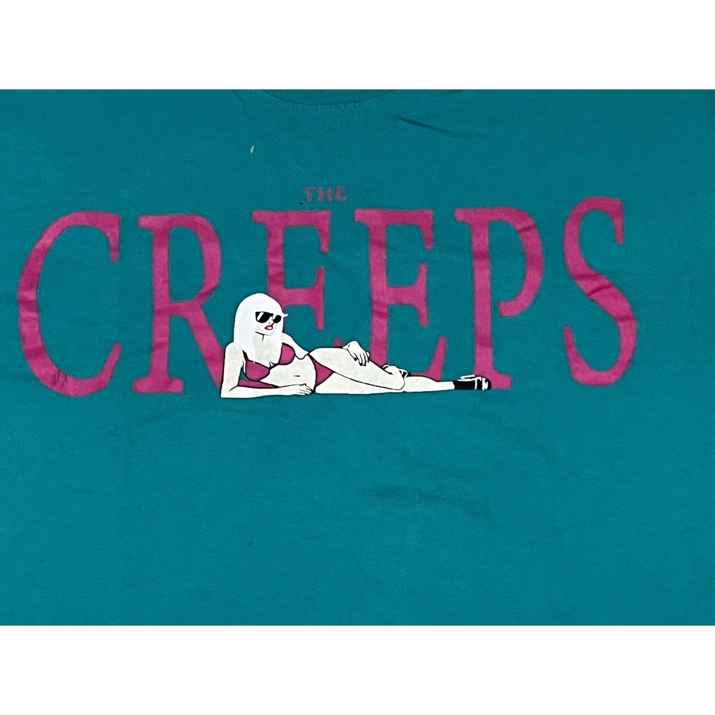 The Creep Green Men’s T-Shirt Size Large