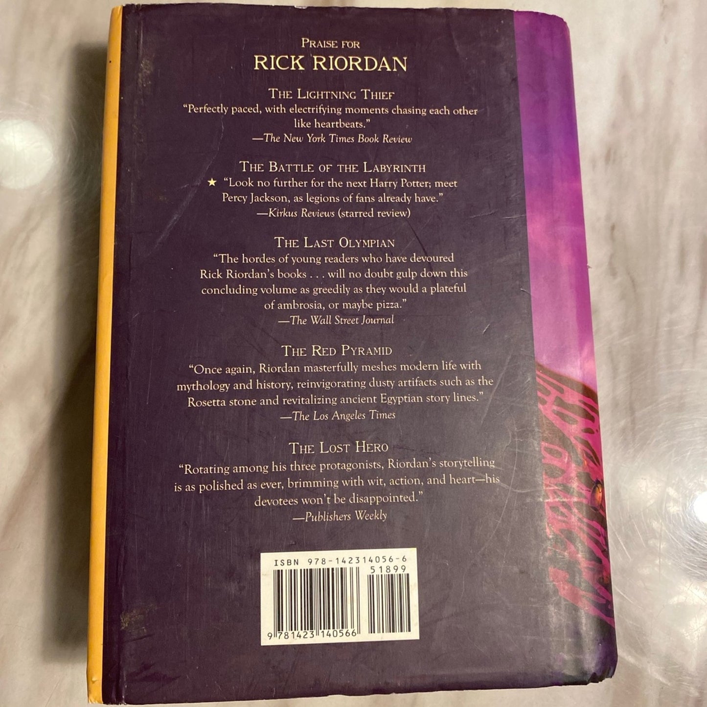 The Throne of Fire hardcover book