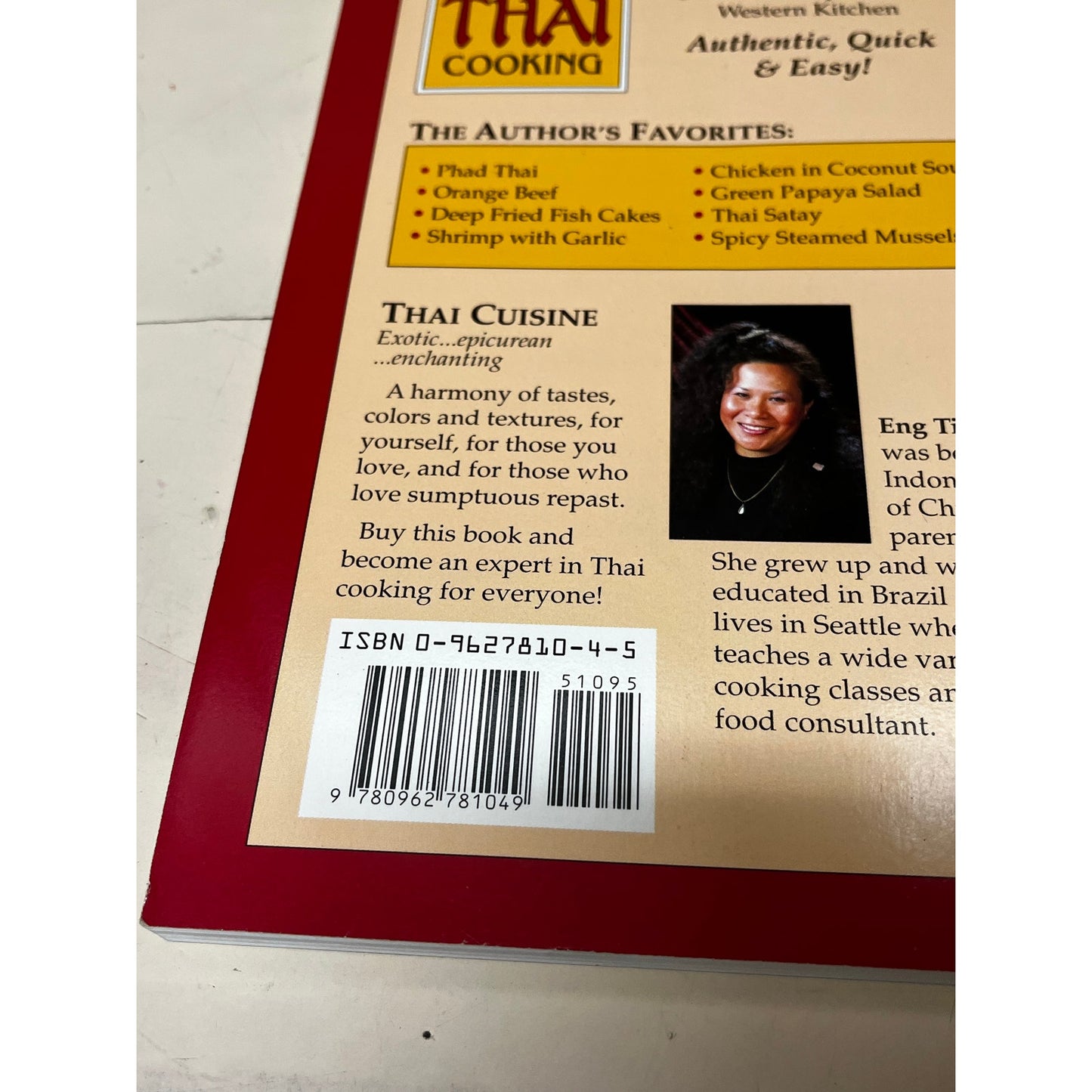 Delightful Thai Cooking Softcover Book