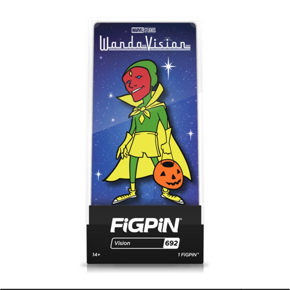 WandaVision Vision FiGPiN Classic 3-Inch Enamel Pin - FiGPiN Exclusive
