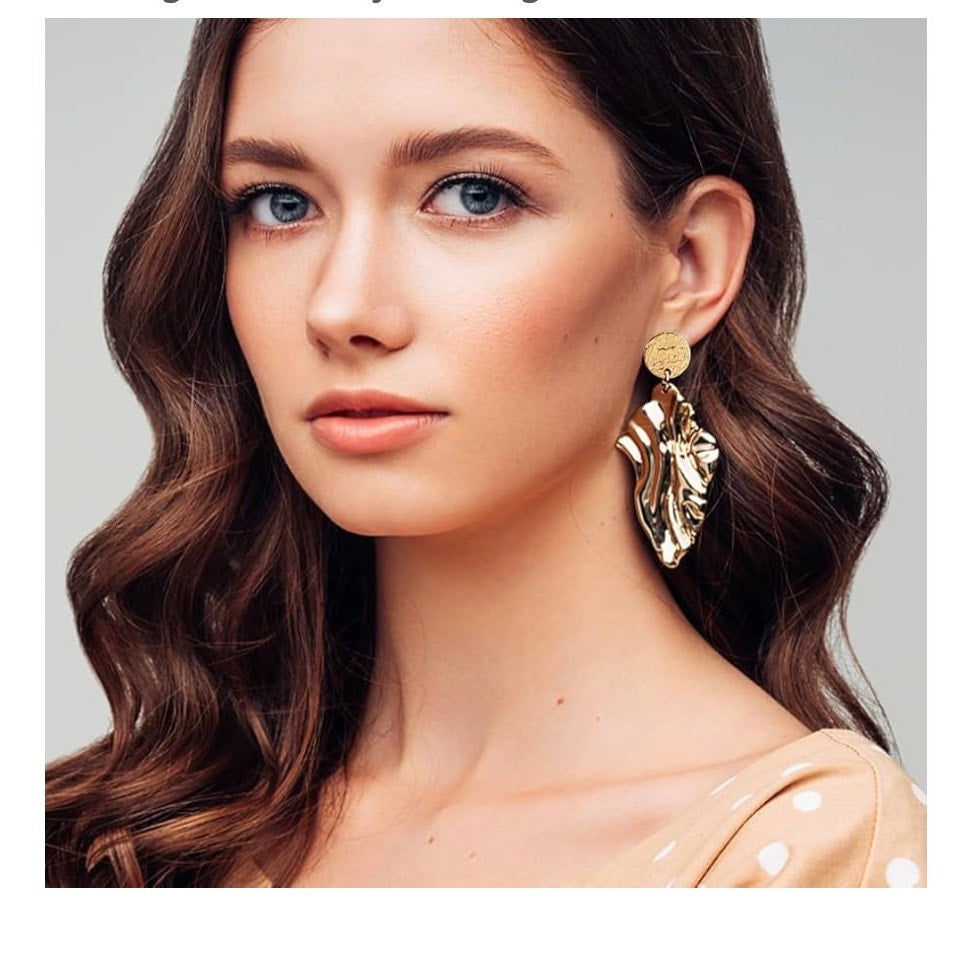 UNICRAFTALE 24 Pcs 2 Colors 6 Styles 304 Stainless Steel Stud Earring Findings