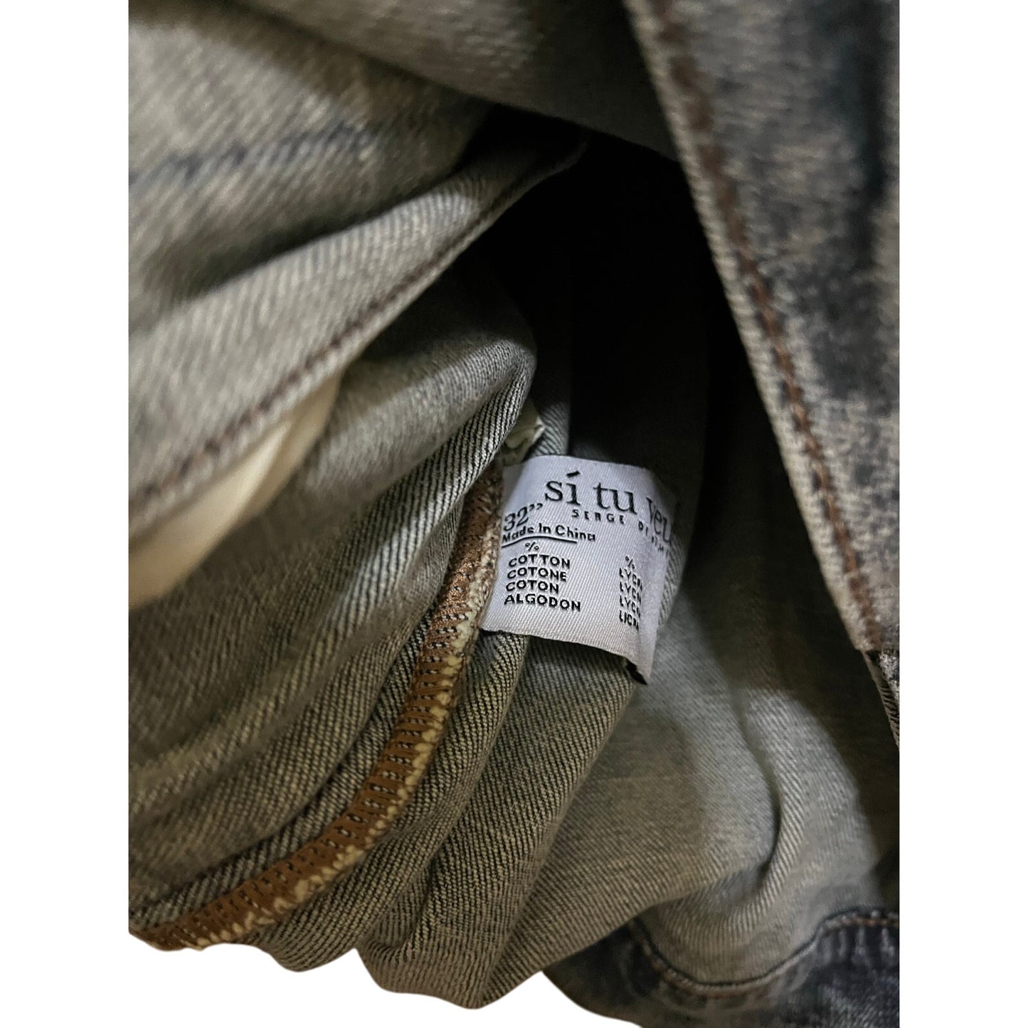 Si Tu Veux Women’s Jean Jacket Size Medium