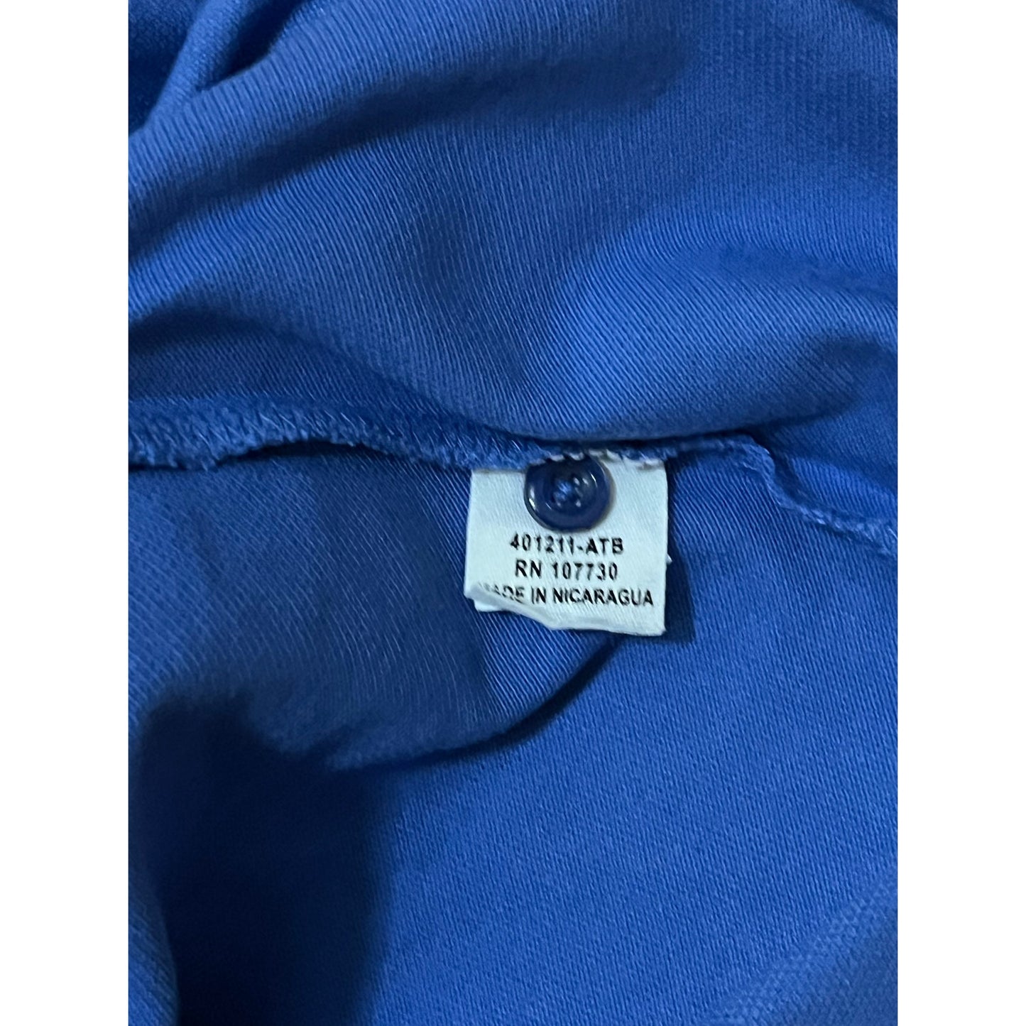 Blue Sodexo Cooking Shirt Size Medium