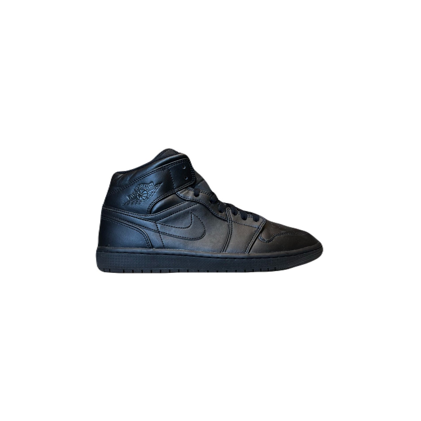 Air Jordan 1 Mid "Triple Black Size 9.5