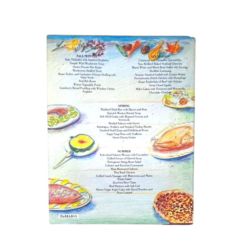 Cook's simple and seasonal cuisine