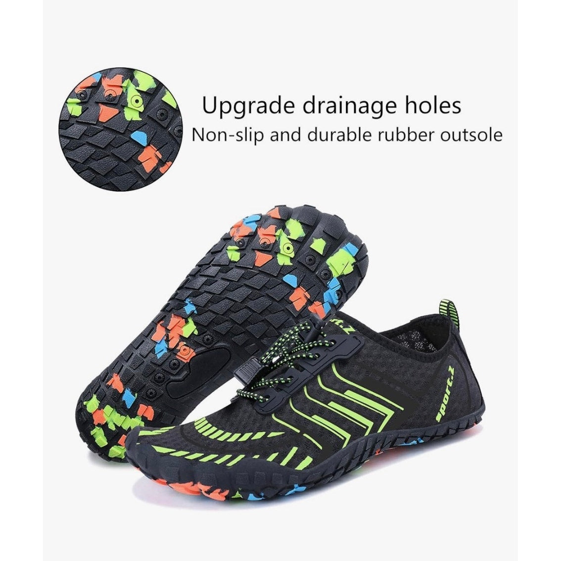 Water Shoes Men Women Swim Surf Shoes Beach Pool Shoes Size Small