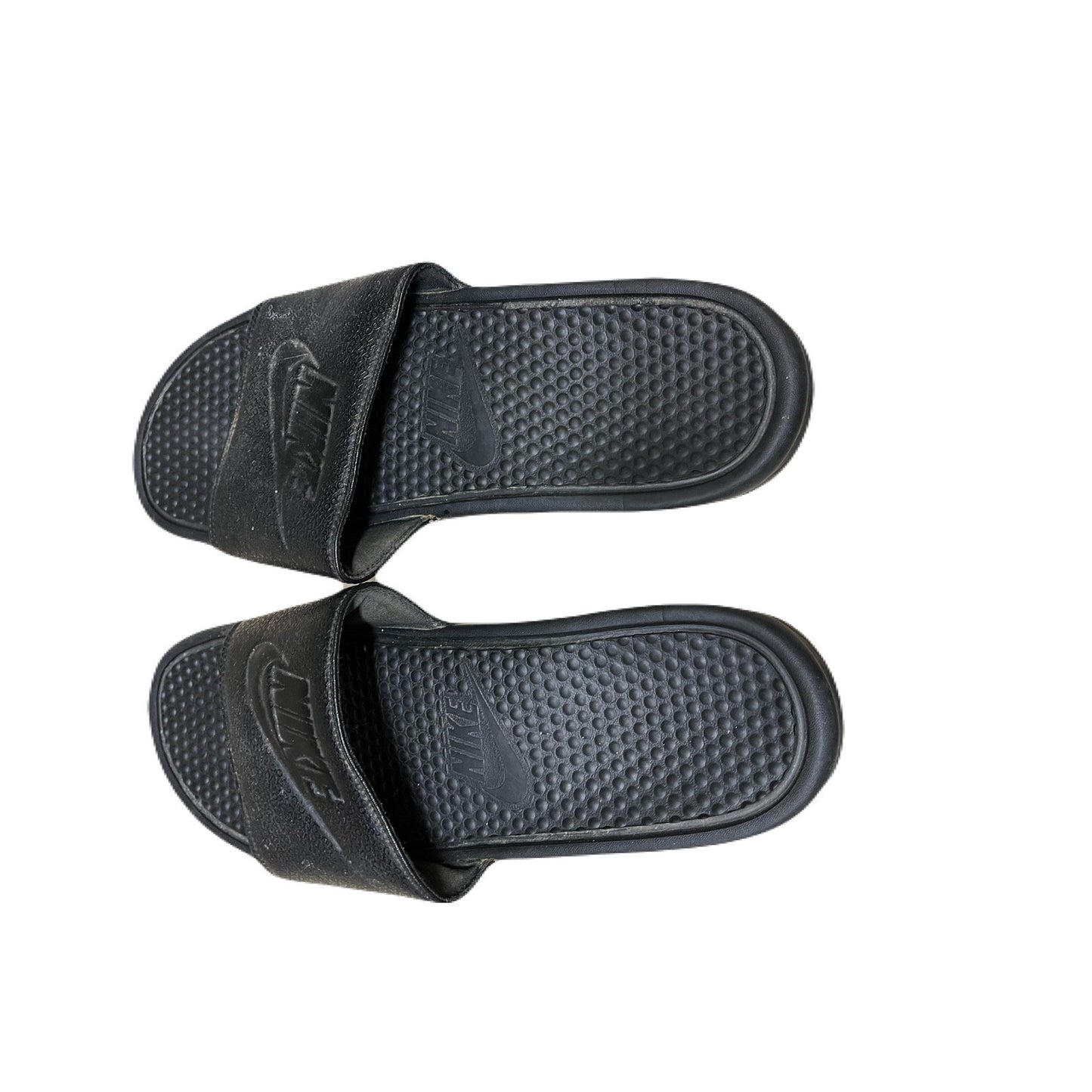 Nike Black Slippers Size 11