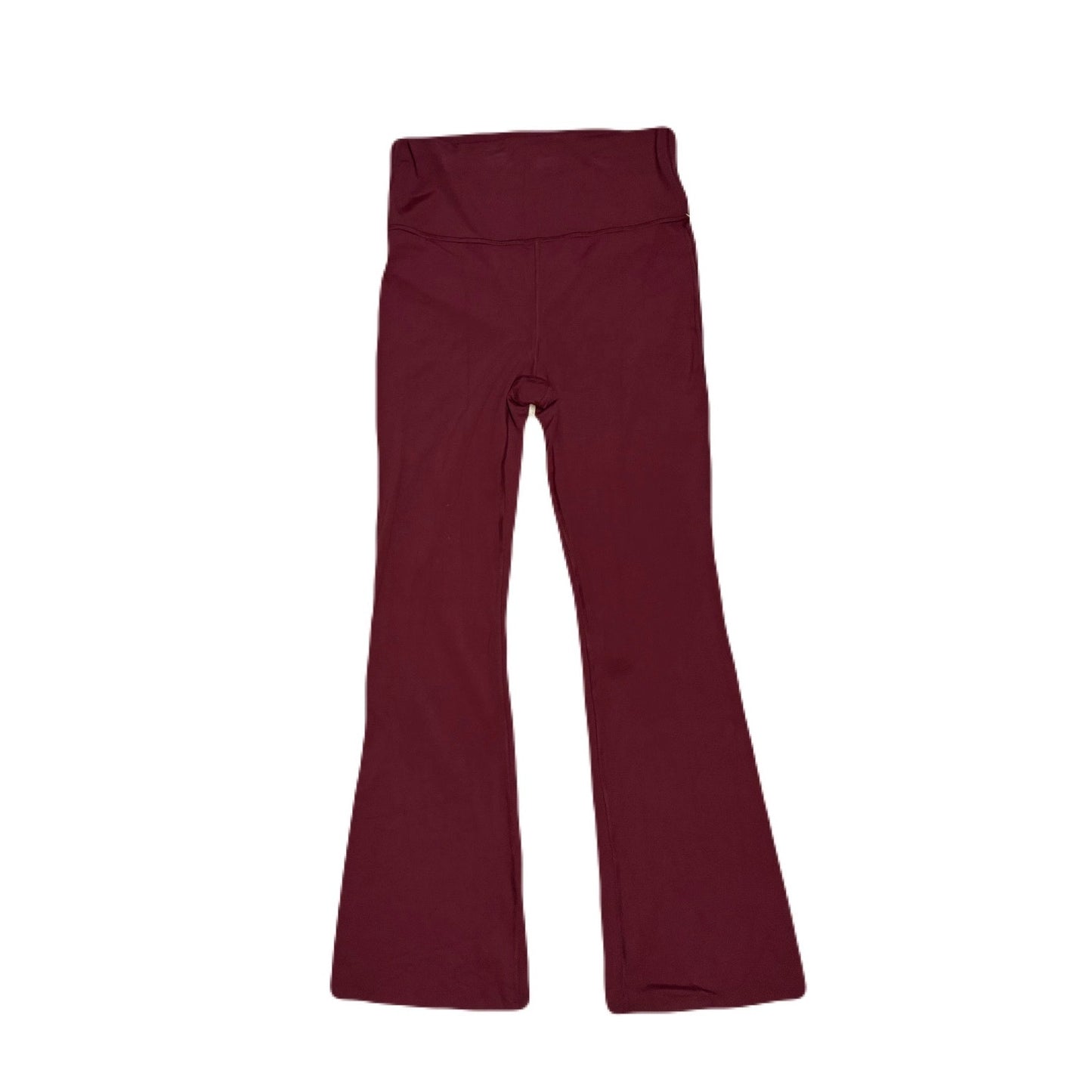 All In Motion Women’s burgundy Flare Legging Size Large