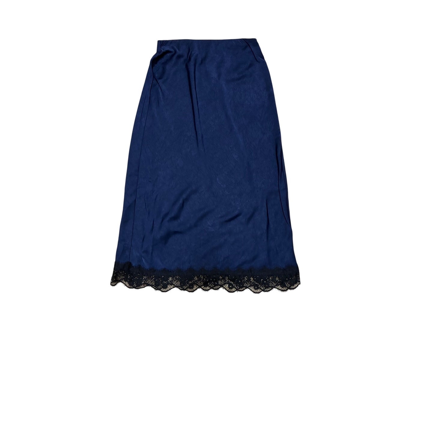 Women's Lace Trim Midi Skirt - A New Day Size XS