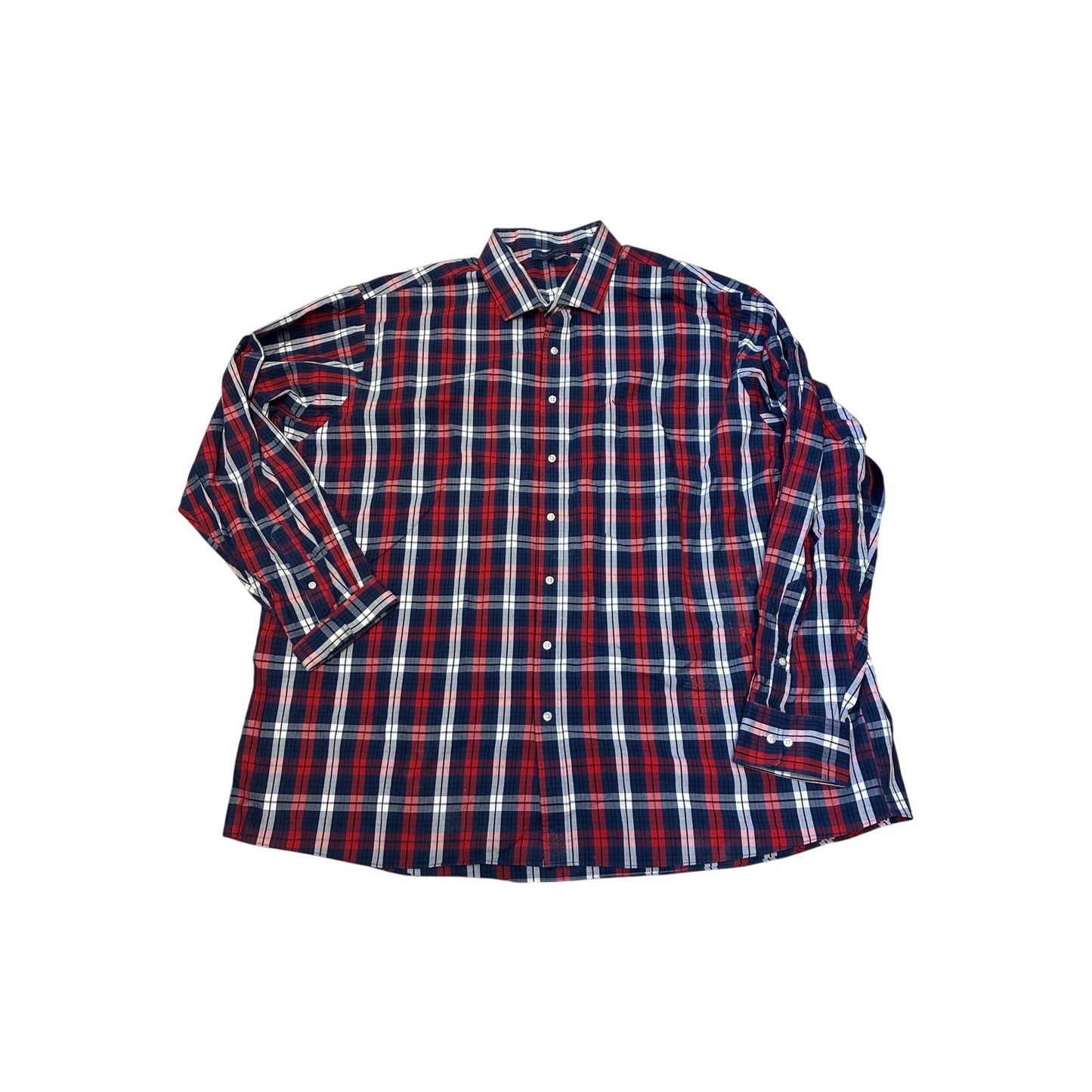 Tommy Hilfiger Men’s Long Sleeve Button Down Tall Long Size 20 38-39