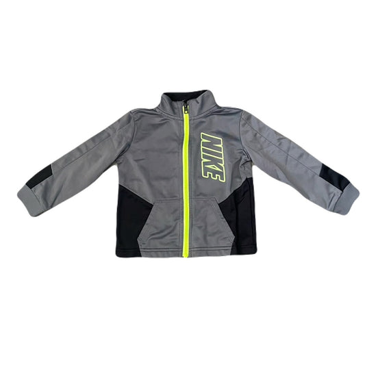 Nike Toddler Boy Sz. 24 
Mo. Classic Gray Zip Sport Jacket. Grt. Shape