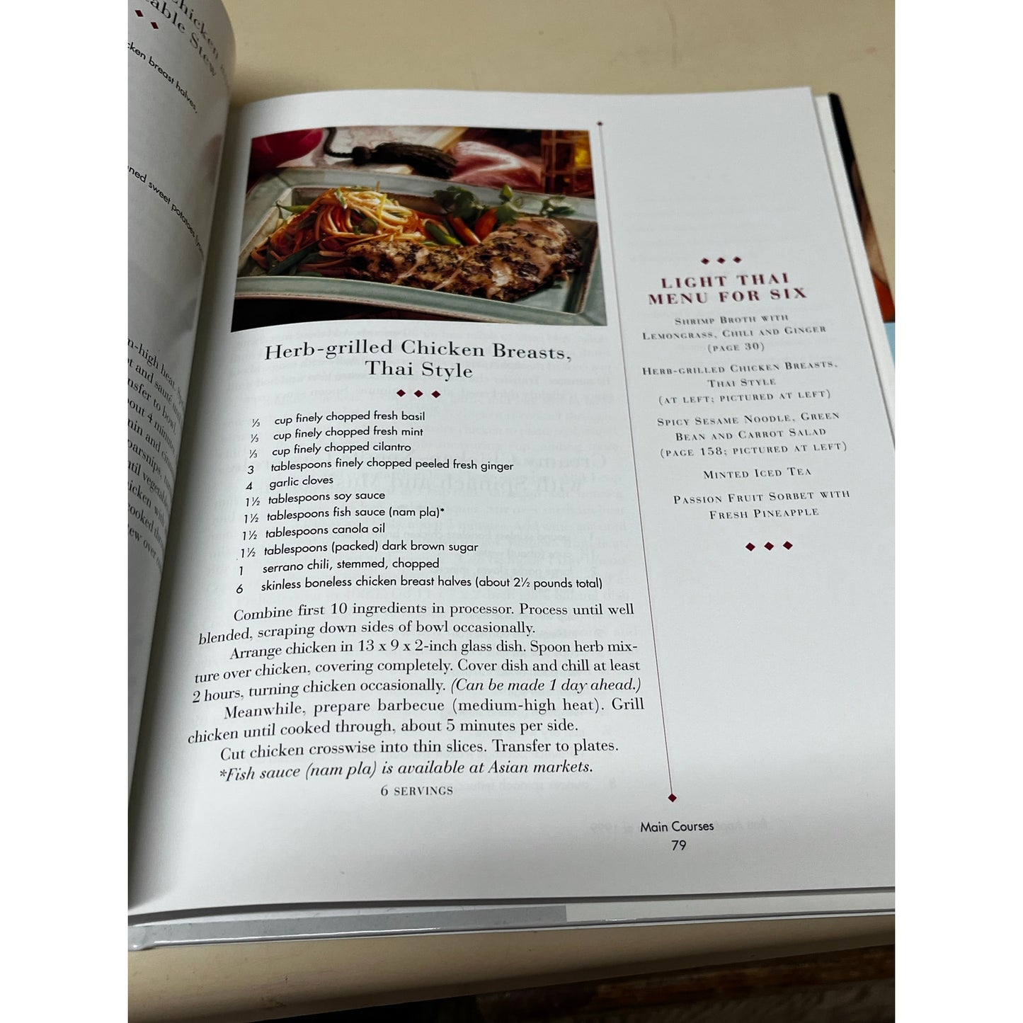 Vintage 1999, "The Flavors Of Bon Appetit 1999" Hardcover Book