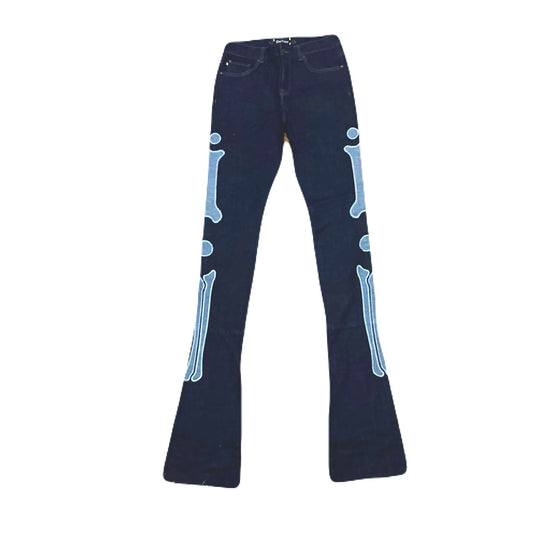 Doctrine Dark Blue Superstack Men’s Jean’s Size 32