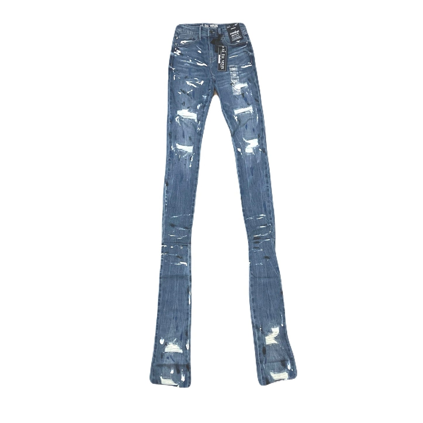 Si Tu Veux Marc Jean’s Indigo Wash Size 36 Men’s Superstack